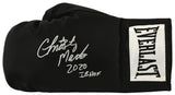 Christy Martin Signed Everlast Black Boxing Glove w/2020 IB HOF