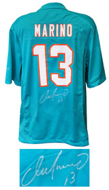 Dan Marino Signed Miami Dolphins Nike Teal Jersey