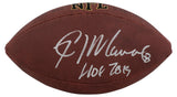 Kevin Mawae Signed Wilson Super Grip Full Size NFL Football w/HOF 2019