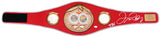 Floyd Mayweather Jr. Signed Boxing Championship Red Full Size Belt w/TBE (Beckett)