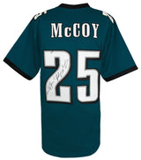 LeSean McCoy Signed Green Custom Football Jersey w/Shady