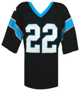 Christian McCaffrey Signed Black Custom Football Jersey (Beckett)