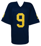 J.J. (JJ) McCarthy Signed Navy Custom College Football Jersey - (Beckett)