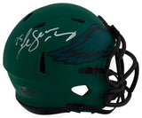 LeSean McCoy Signed Philadelphia Eagles RAVE Riddell Speed Mini Helmet