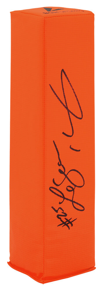 LeSean McCoy Signed BSN Orange Endzone Football Pylon