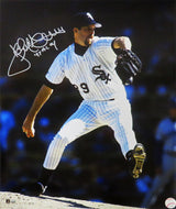 Jack McDowell Signed Chicago White Sox Action 16x20 Photo w/93 AL CY