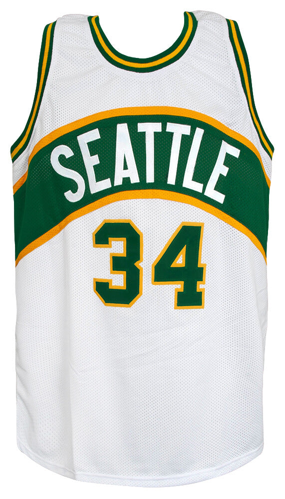 Xavier McDaniel Signed White Throwback Custom Basketball Jersey w/X-Man