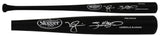 Sammy Sosa & Mark McGwire Dual Signed Louisville Slugger Pro Stock Black Baseball Bat