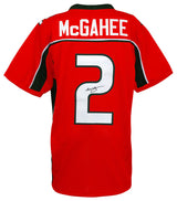 Willis McGahee Signed Orange Custom College Football Jersey