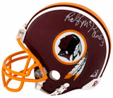 Raleigh McKenzie Signed Washington Throwback Riddell (VSR4) Mini Helmet - (In Silver)