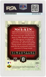 Denny McLain Signed Detroit Tigers 2006 SP Legendary Cuts Baseball Card #90 - (PSA Encapsulated)