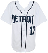 Denny McLain Signed White Throwback Custom Baseball Jersey w/1968 AL MVP