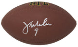 Jim McMahon Signed Wilson NFL Super Grip Full-Size Football