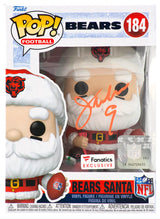 Jim McMahon Signed Chicago Bears SANTA Funko Pop Doll #184