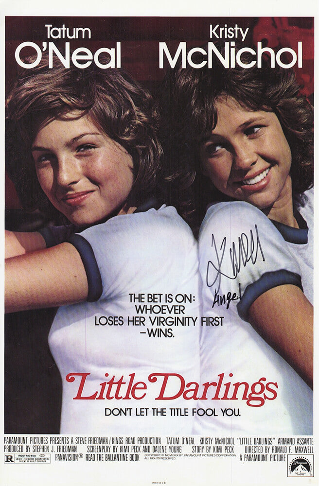 Kristy McNichol Signed Little Darlings 11x17 Movie Poster w/Angel