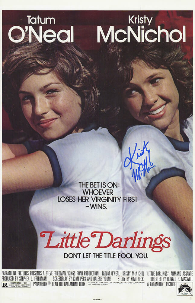 Kristy McNichol Signed Little Darlings 11x17 Classic Movie Poster