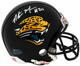 Natrone Means Signed Jacksonville Jaguars Riddell (VSR4) Mini Helmet