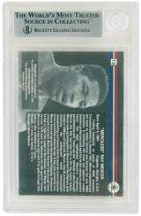 Ray Mercer Signed 1991 Ringlords Boxing Trading Card #13 w/Merciless - (Beckett Encapsulated)