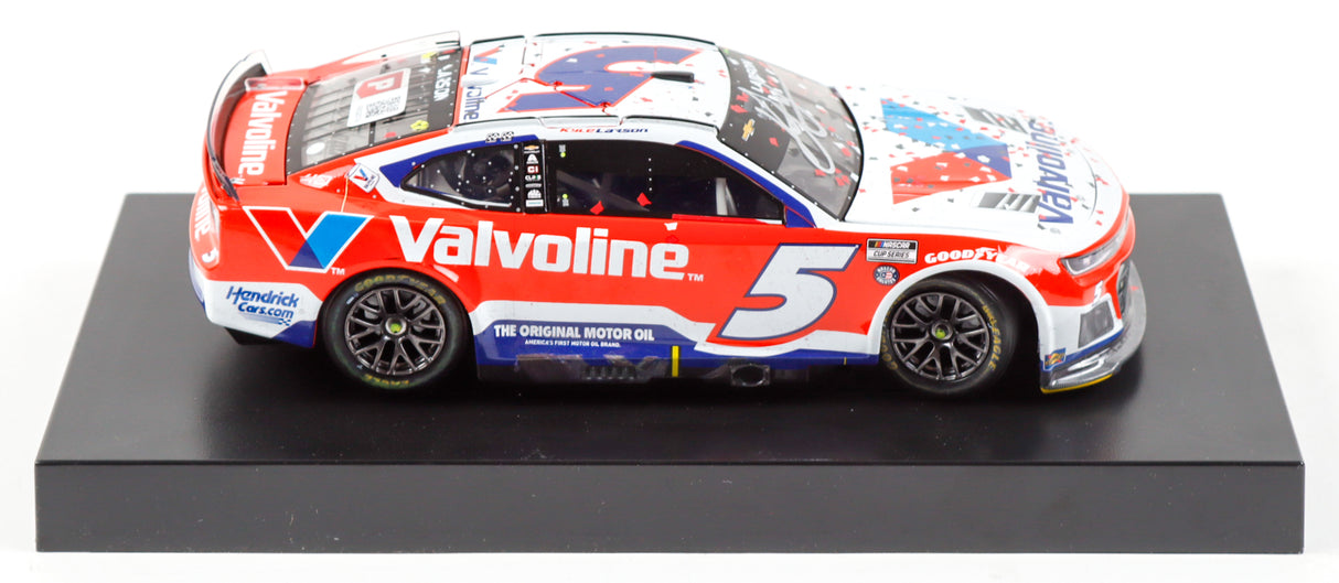 Kyle Larson Signed 2024 Sonoma Win Diecast 1:24 | Raced Version