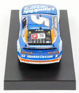 Kyle Larson Signed 2024 Hendrickcars.com Indy Win 1:24 Diecast | Raced Version (PA)