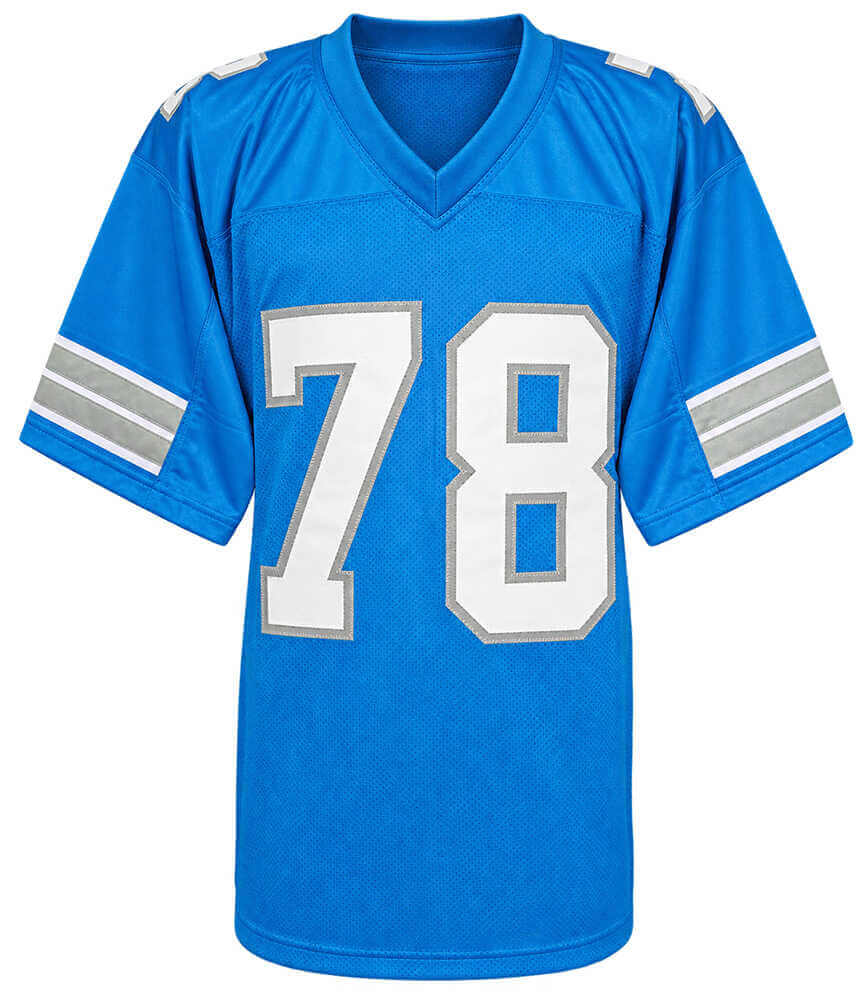 Blake Miller Signed Blue Custom Football Jersey