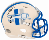 Blake Miller Signed Detroit Lions RETRO Riddell Speed Mini Helmet