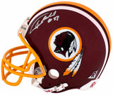 Rich Milot Signed Washington Throwback Riddell (VSR4) Mini Helmet
