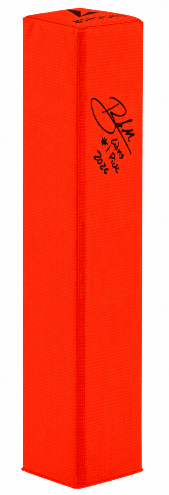 Blake Miller Signed BSN Orange Football Endzone Pylon w/Lions #1 Pick 2026
