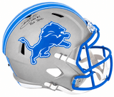 Blake Miller Signed Detroit Lions Riddell Full Size Speed Replica Helmet w/Lions #1 Pick 2026