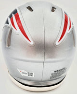 Tom Brady Autographed New England Patriots Replica Speed Mini Helmet Fanatics Stock #193988
