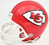 Clyde Edwards-Helaire Autographed Kansas City Chiefs Red Mini Helmet Beckett BAS QR Stock #193781