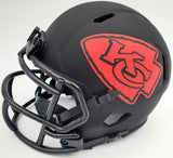 Clyde Edwards-Helaire Autographed Kansas City Chiefs Eclipse Black Speed Mini Helmet Beckett BAS QR Stock #193779
