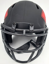 Clyde Edwards-Helaire Autographed Kansas City Chiefs Eclipse Black Speed Mini Helmet Beckett BAS QR Stock #193779