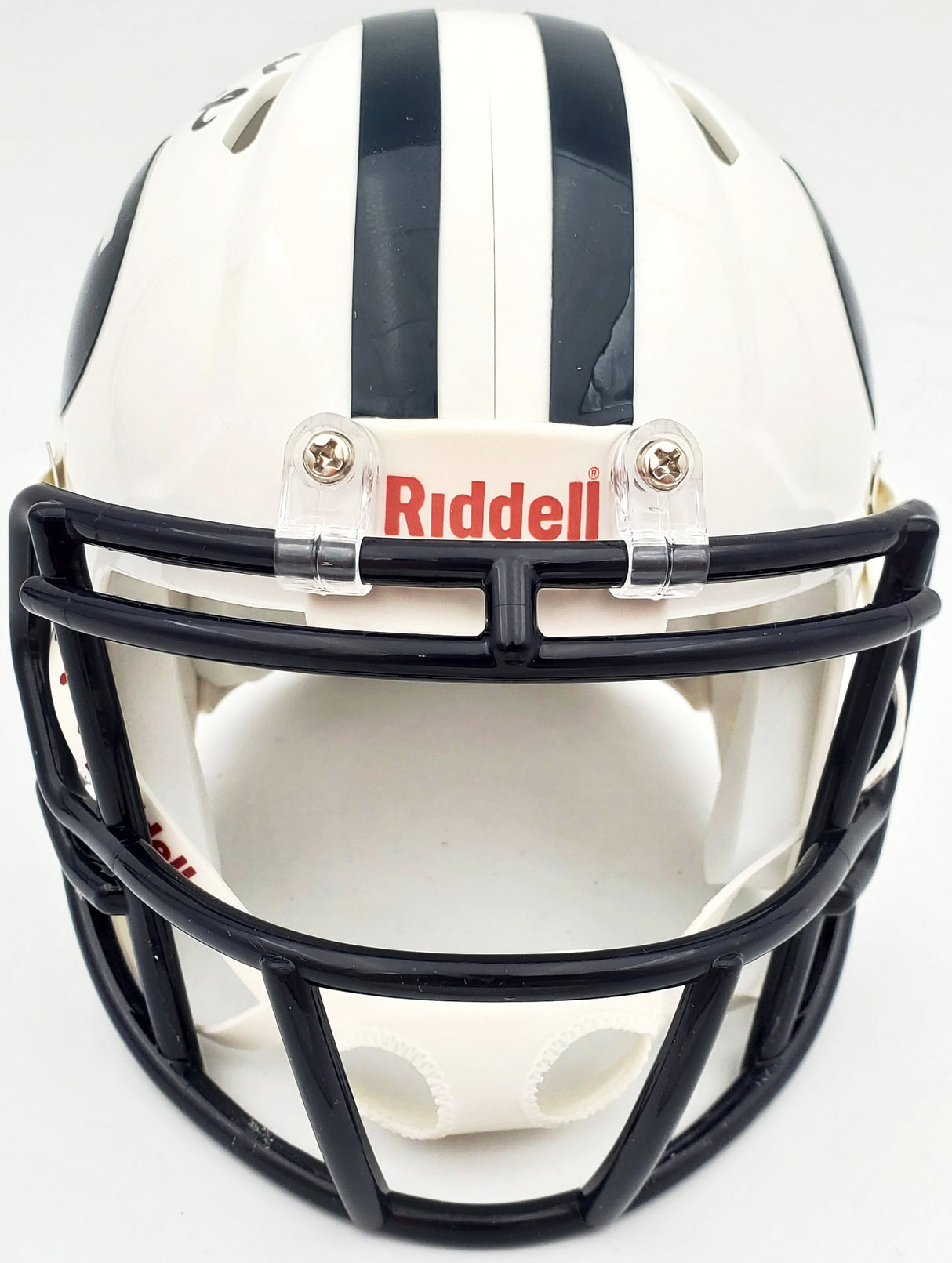 Zach Wilson Autographed BYU Cougars White Speed Mini Helmet Beckett BAS Stock #191114