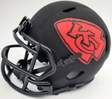 Rich Gannon Autographed Kansas City Chiefs Eclipse Black Speed Mini Helmet Beckett BAS Stock #190034