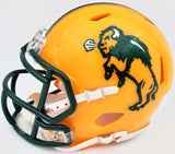 Trey Lance Autographed North Dakota State Bison Speed Mini Helmet Beckett BAS Stock #187734