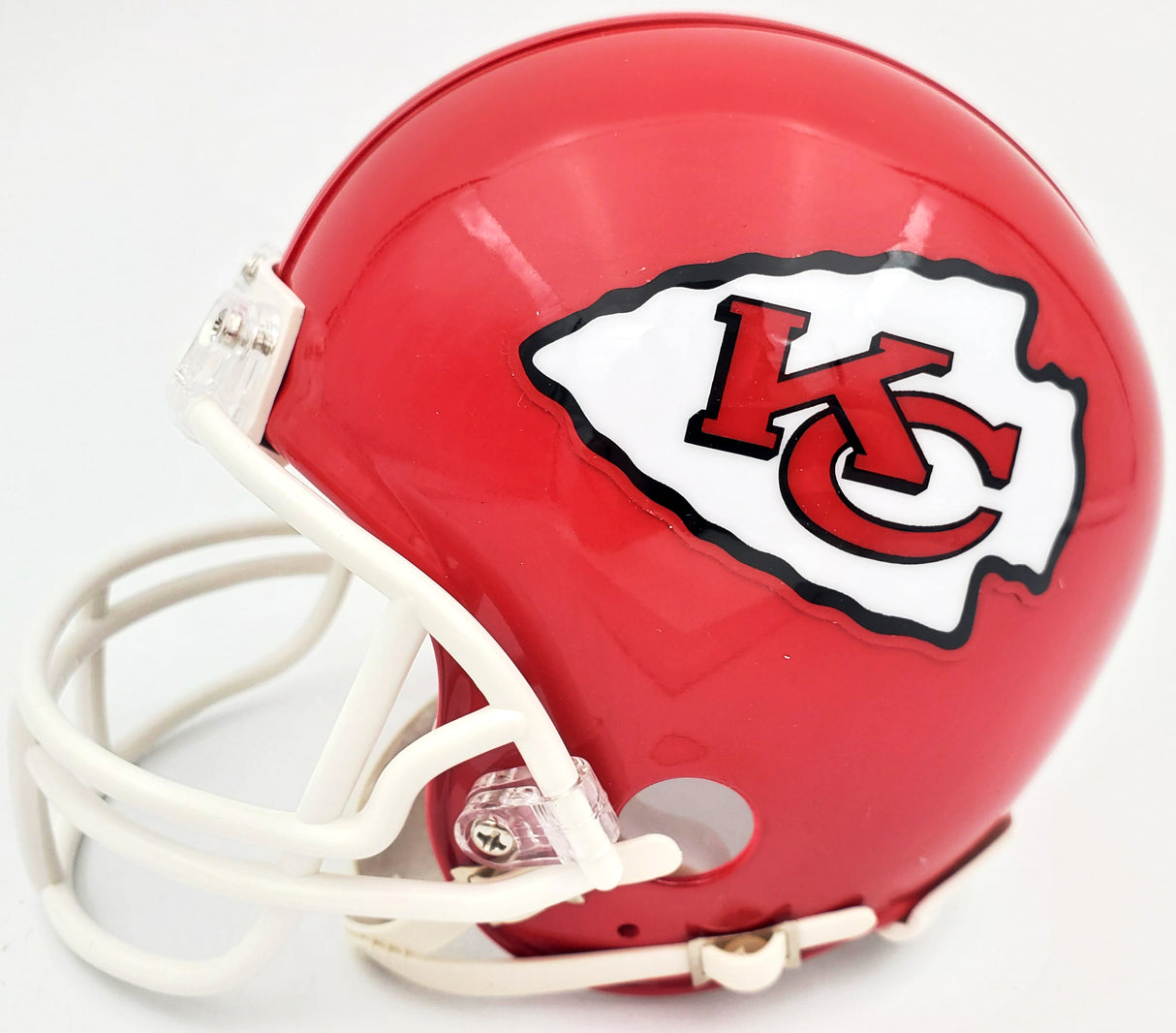 Tyrann Mathieu Autographed Kansas City Chiefs Mini Helmet Beckett BAS Stock #185748