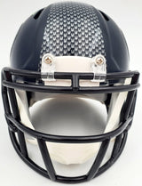 Russell Wilson Autographed Seattle Seahawks Speed Mini Helmet In Green RW Holo Stock #179111