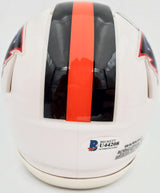Chad Johnson OchoCinco Autographed Oregon State Beavers Salute Speed Mini Helmet Beckett BAS Stock #177838