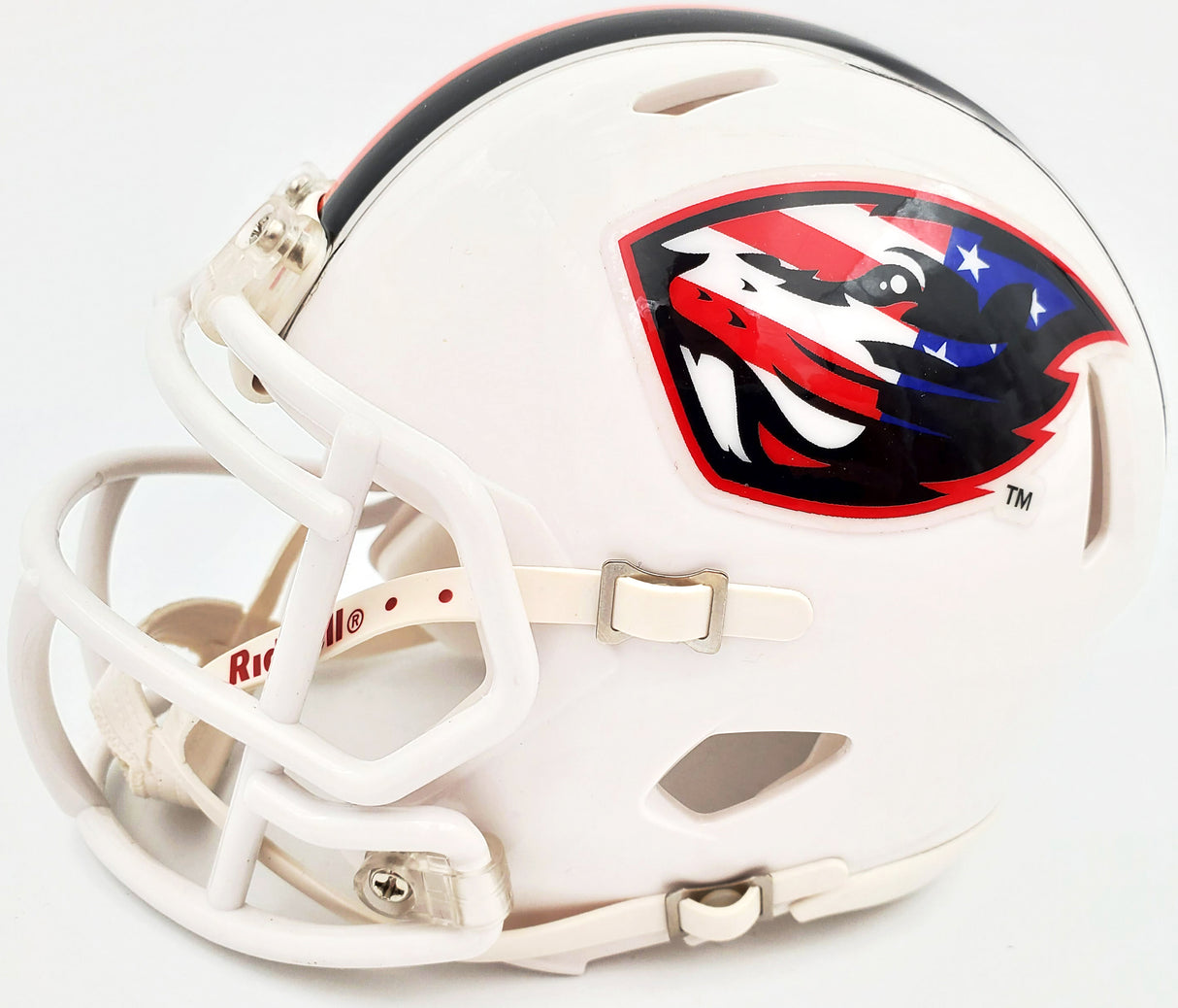 Chad Johnson OchoCinco Autographed Oregon State Beavers Salute Speed Mini Helmet Beckett BAS Stock #177838