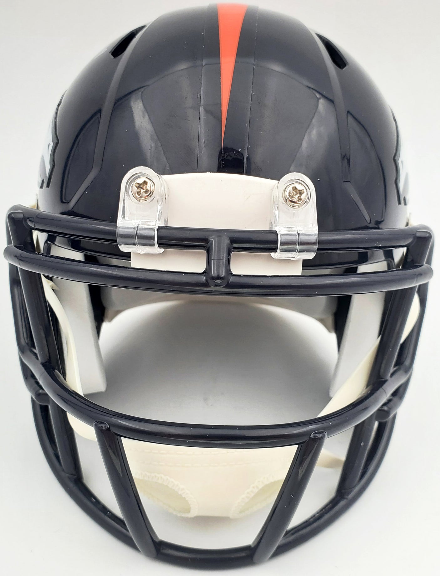 Steve Atwater Autographed Denver Broncos Speed Mini Helmet Beckett BAS Stock #177486