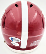 Minkah Fitzpatrick Autographed Alabama Crimson Tide Speed Mini Helmet Beckett BAS Stock #161025