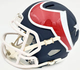 Deshaun Watson Autographed Houston Texans AMP Speed Mini Helmet Beckett BAS Stock #156855