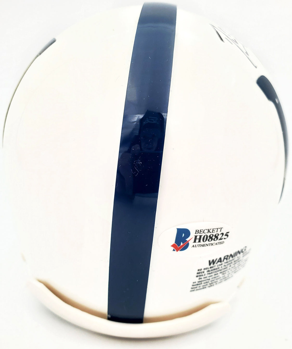 Darius Leonard Autographed Indianapolis Colts Mini Helmet Beckett BAS Stock #151203