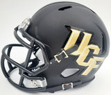 Shaquem & Shaquill Griffin Autographed UCF Golden Knights Black Speed Mini Helmet MCS Holo Stock #134376