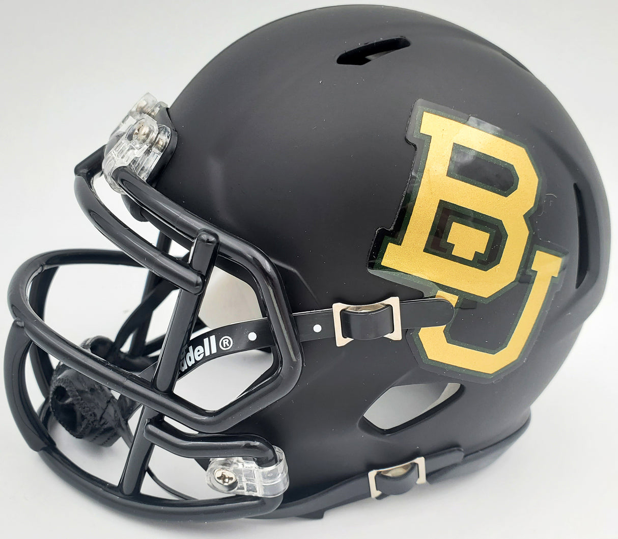 Josh Gordon Autographed Baylor Bears Matte Black Speed Mini Helmet Beckett BAS Stock #131615