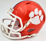Deshaun Watson Autographed Clemson Tigers Orange Speed Mini Helmet Beckett BAS Stock #113704