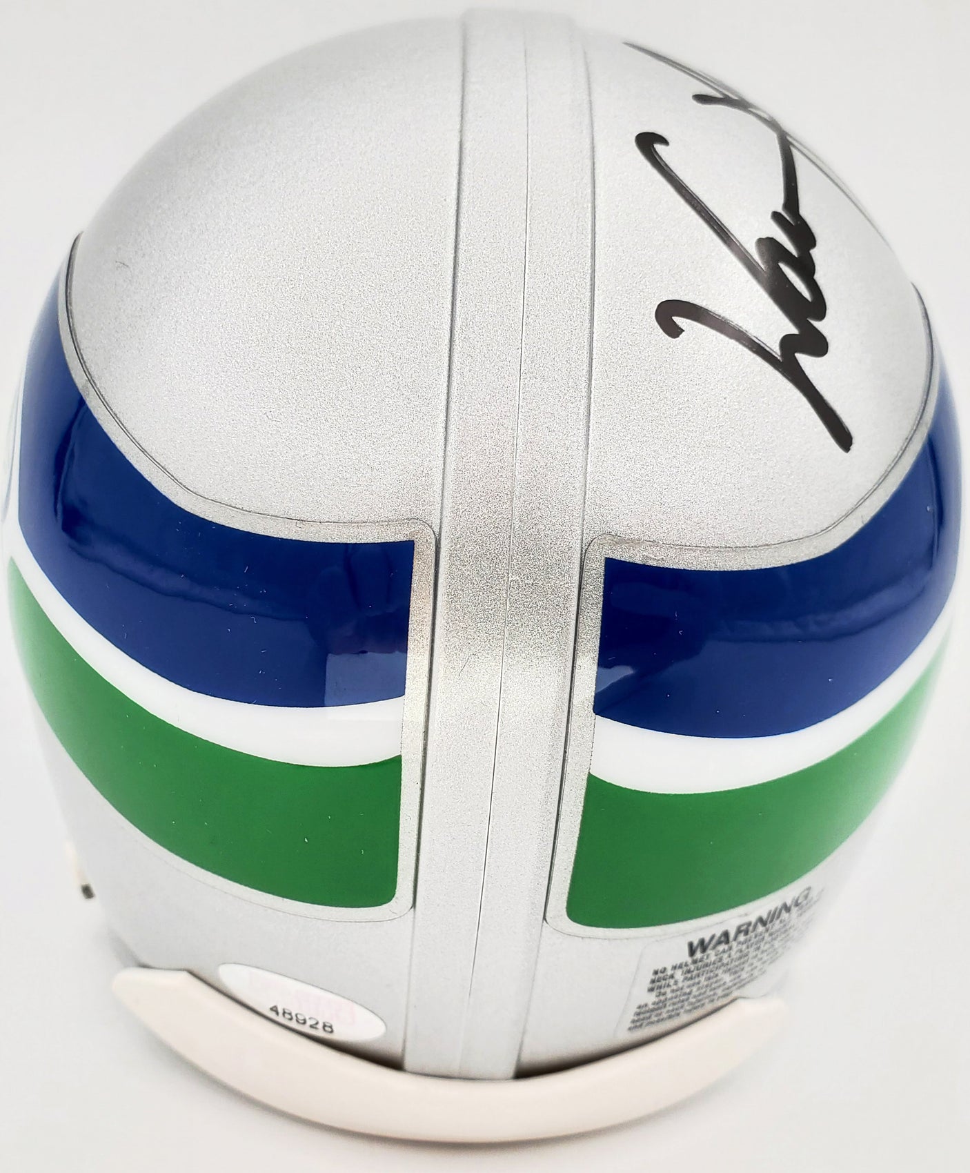 Warren Moon Autographed Seattle Seahawks Mini Helmet "HOF 06" MCS Holo Stock #112496