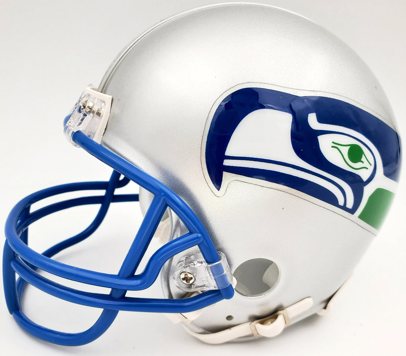 Warren Moon Autographed Seattle Seahawks Mini Helmet "HOF 06" MCS Holo Stock #112496