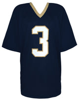 Rick Mirer Signed Navy Custom College Football Jersey